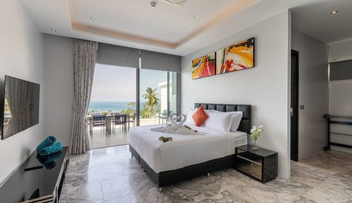 Luxury Villa, 2 Bedrooms, Seaview ( Sunset Villas, Jacuzzi)