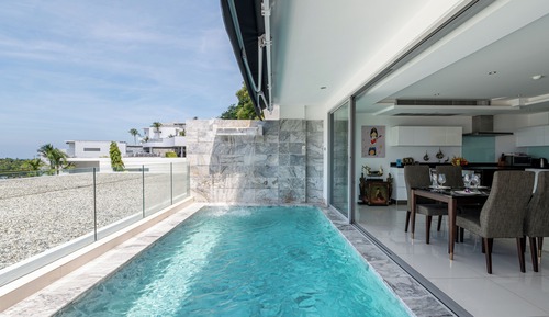 Villa de lujo, 3 habitaciones, vistas al mar (Sweet Dream Pool Villa)