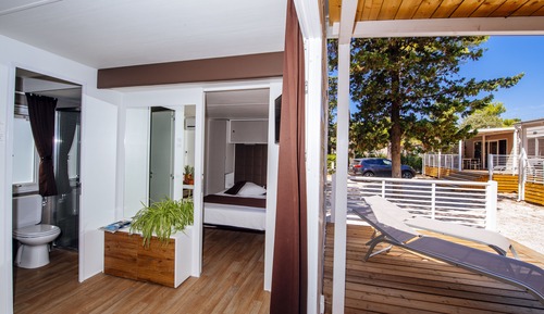 Casa móvil superior, 2 habitaciones, 2 baños
