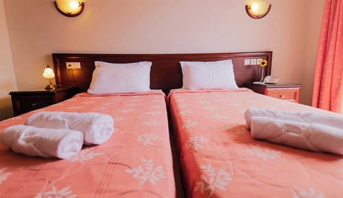 Double or Twin Room with Side Sea View