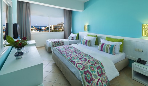 Habitación doble, vistas al mar