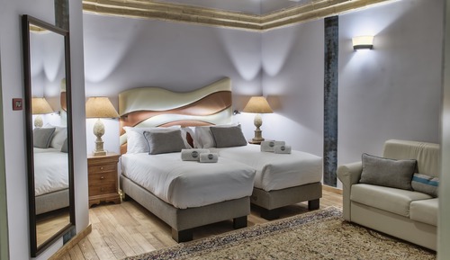 Habitación Deluxe con 1 cama doble o 2 individuales