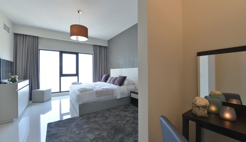 Apartamento Deluxe, 2 habitaciones, vistas parciales al mar