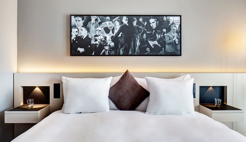 Habitación estándar, 1 cama de matrimonio grande, vistas a la ciudad
