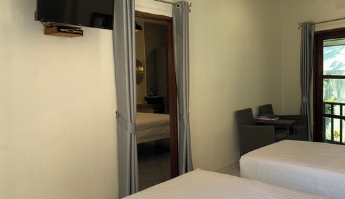 Interconnecting Pool View Room
