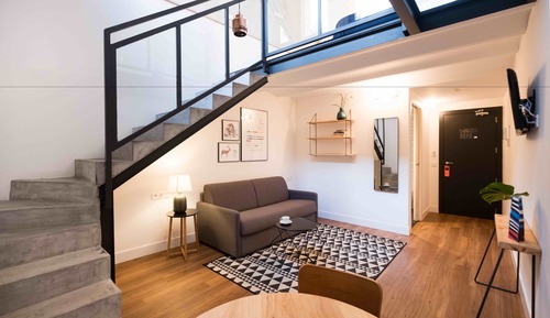 Dúplex, 1 cama doble con sofá cama