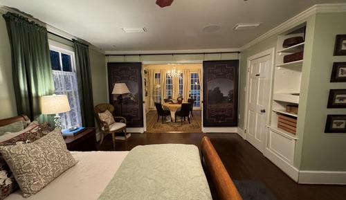 Habitación Deluxe, 1 cama de matrimonio grande, baño privado, en la zona del jardín