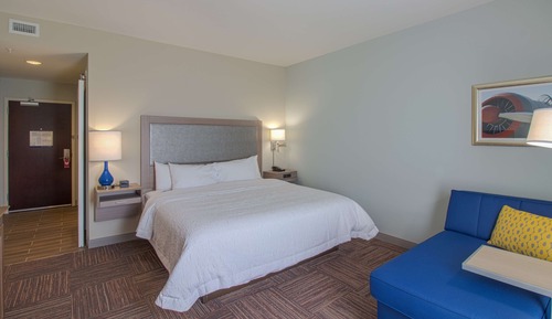 Habitación, 1 cama de matrimonio grande, no fumadores, frigorífico y microondas