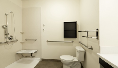 Suite estudio, 1 cama de matrimonio grande (Hearing, Bathtub)