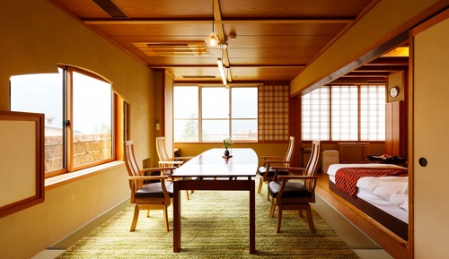 Habitación tradicional (Japanese Western Twin, Open Air Bath)