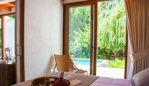 Villa de lujo, piscina privada, frente a la playa