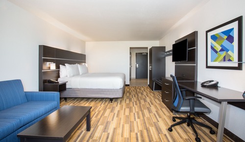 Suite, 1 cama de matrimonio grande con sofá cama (Mobility)