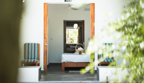 Habitación Deluxe doble, 1 cama de matrimonio grande, vistas al jardín
