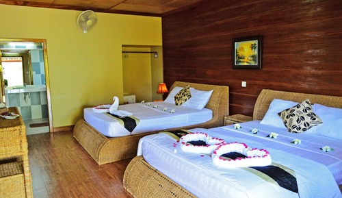Bungalow familiar, 1 habitación, vistas al jardín