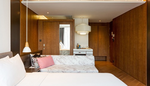 Habitación Deluxe, en esquina