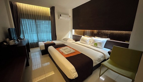 Habitación triple Deluxe