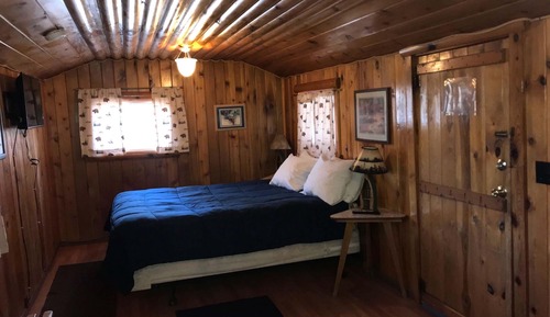 Cabaña estándar, 1 cama de matrimonio, no fumadores