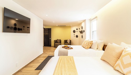 Apartamento estándar, 2 habitaciones, vistas a la ciudad