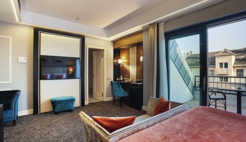 Habitación doble superior, balcón