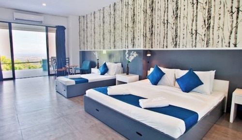 Suite estudio superior, varias camas