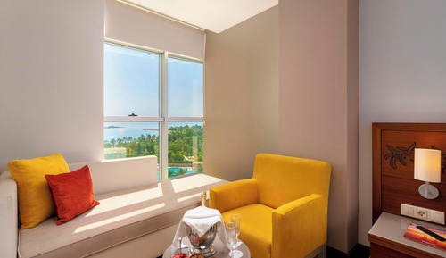 Suite junior, vistas al mar