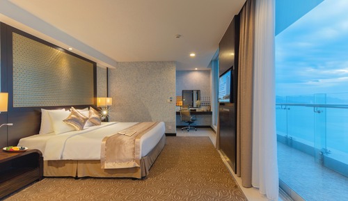 Suite ejecutiva, vistas al mar