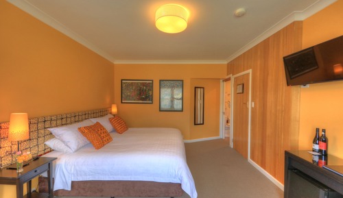 Habitación con 1 cama doble o 2 individuales, accesible para personas con discapacidad