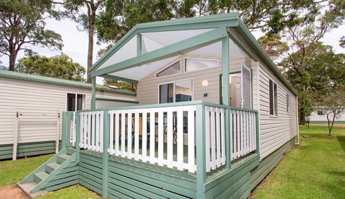 Cabaña, 2 habitaciones (Lifestyle - 1Queen, 1Bunk, 1Single)