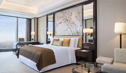 Habitación, 1 cama de matrimonio grande, no fumadores, vistas a la ciudad
