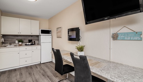 Estudio Deluxe, 2 camas de matrimonio, cocina básica