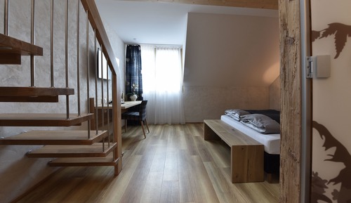 Habitación cuádruple familiar, varias camas