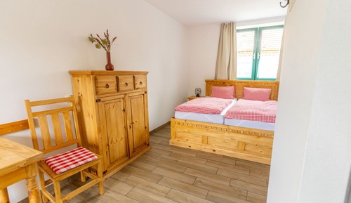 Habitación Confort doble, terraza, en la zona del jardín