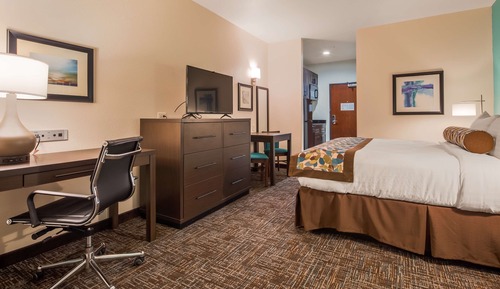 Habitación estándar, 1 cama de matrimonio grande, no fumadores, microondas