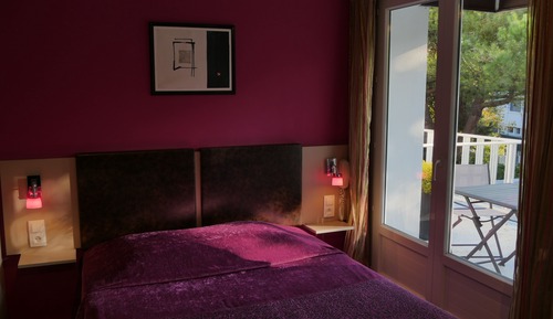 Habitación doble, balcón