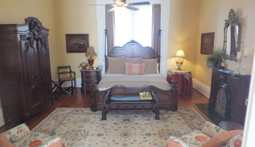 Habitación Deluxe, 1 cama de matrimonio grande, vistas al jardín (Victor Pepin Suite)
