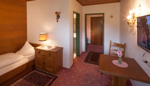Habitación individual básica, balcón