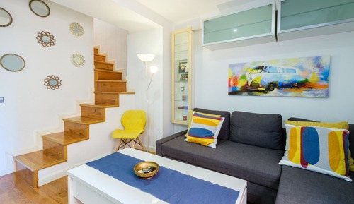Dúplex exclusivo, varias camas, cocina, vistas a la ciudad