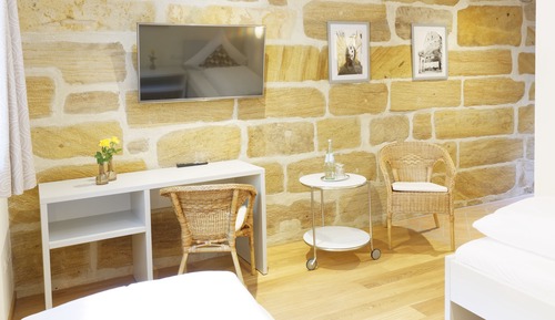 Habitación estándar con 2 camas individuales (guest house)