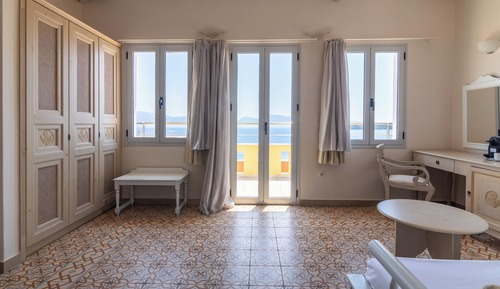 Habitación clásica doble, vistas al mar