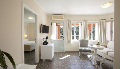 Suite familiar, vistas al mar