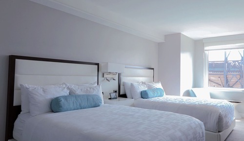 Habitación Premium, 2 camas de matrimonio, vistas al parque