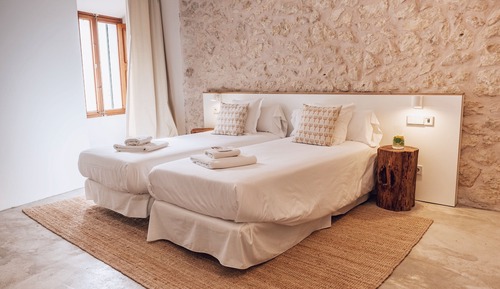 Habitación estándar con 1 cama doble o 2 individuales