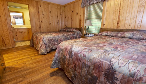 Cabaña, 2 habitaciones (4 Queen Beds)