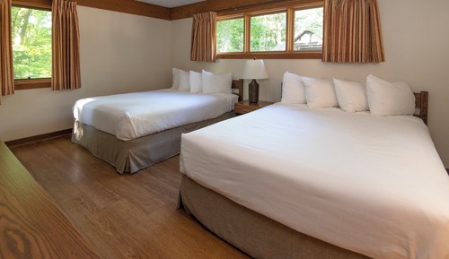 Cabaña Deluxe, 2 habitaciones (4 Queen Beds)