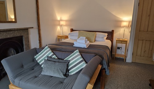 Apartamento Deluxe, 1 cama de matrimonio grande con sofá cama, cocina, vistas al lago