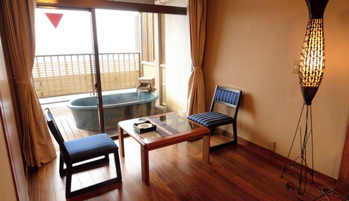 Habitación tradicional (Japanese Style, with Open Air Bath)