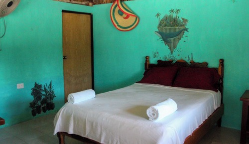 Cabaña tradicional, 1 cama doble, vistas al jardín, en la zona del jardín