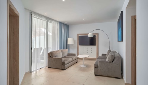 Suite, 2 habitaciones, balcón, vistas a la piscina