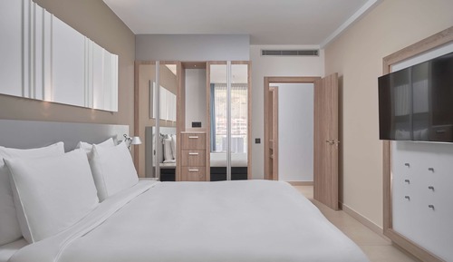 Suite, 3 habitaciones, balcón, vistas a la piscina
