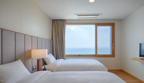 Silver Suite (Kitchen/Ocean View/Bed)